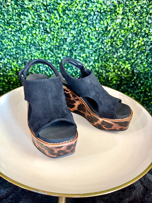 Freddie Leopard Wedge
