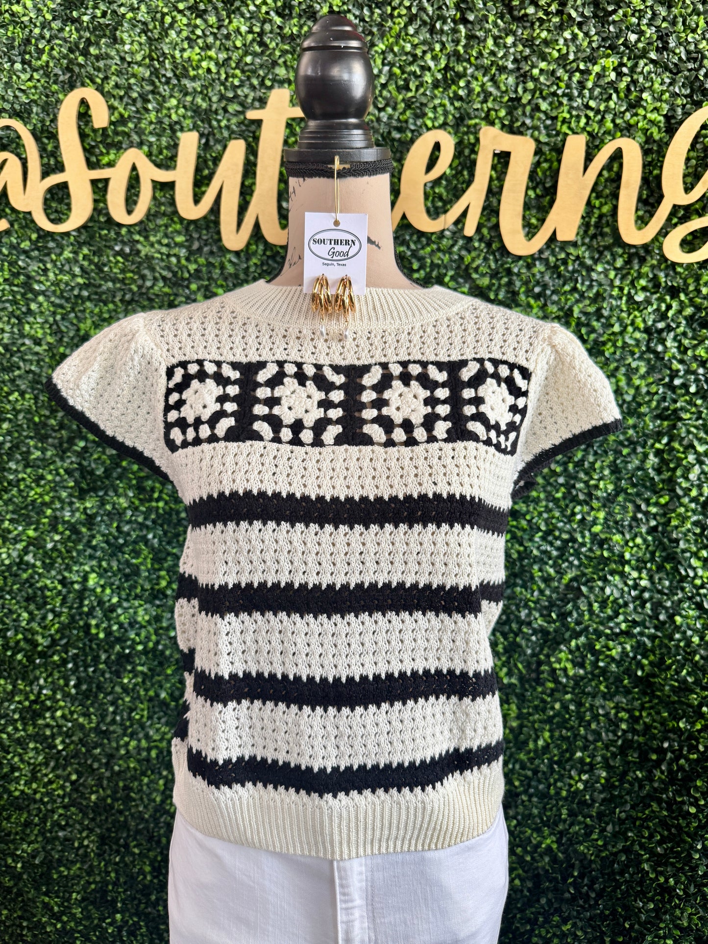 Sasha Crochet Top