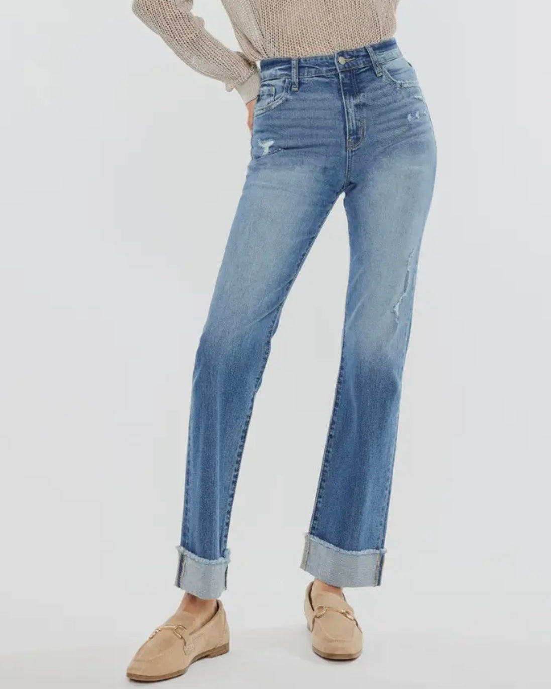 Fallon High Rise Straight Leg