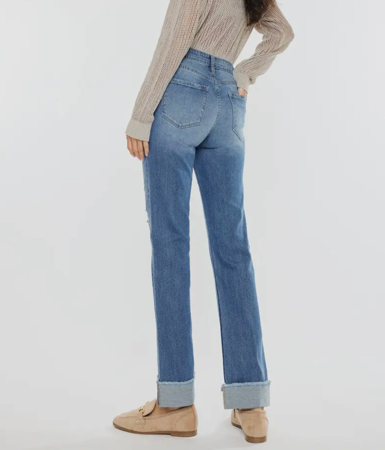 Fallon High Rise Straight Leg