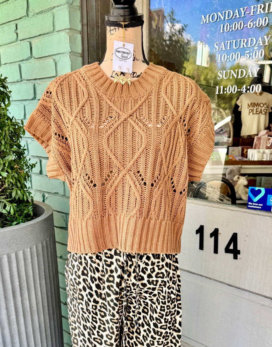 Mia Camel Sweater