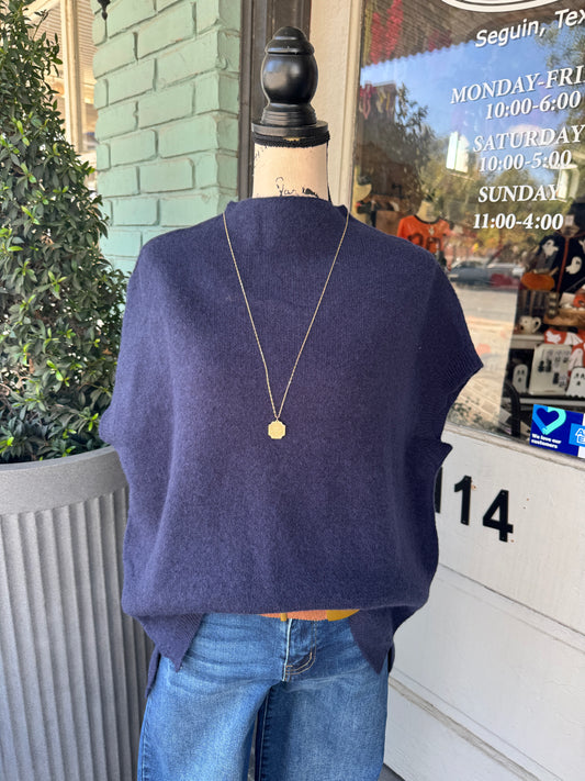 Wrenlee Navy Sweater