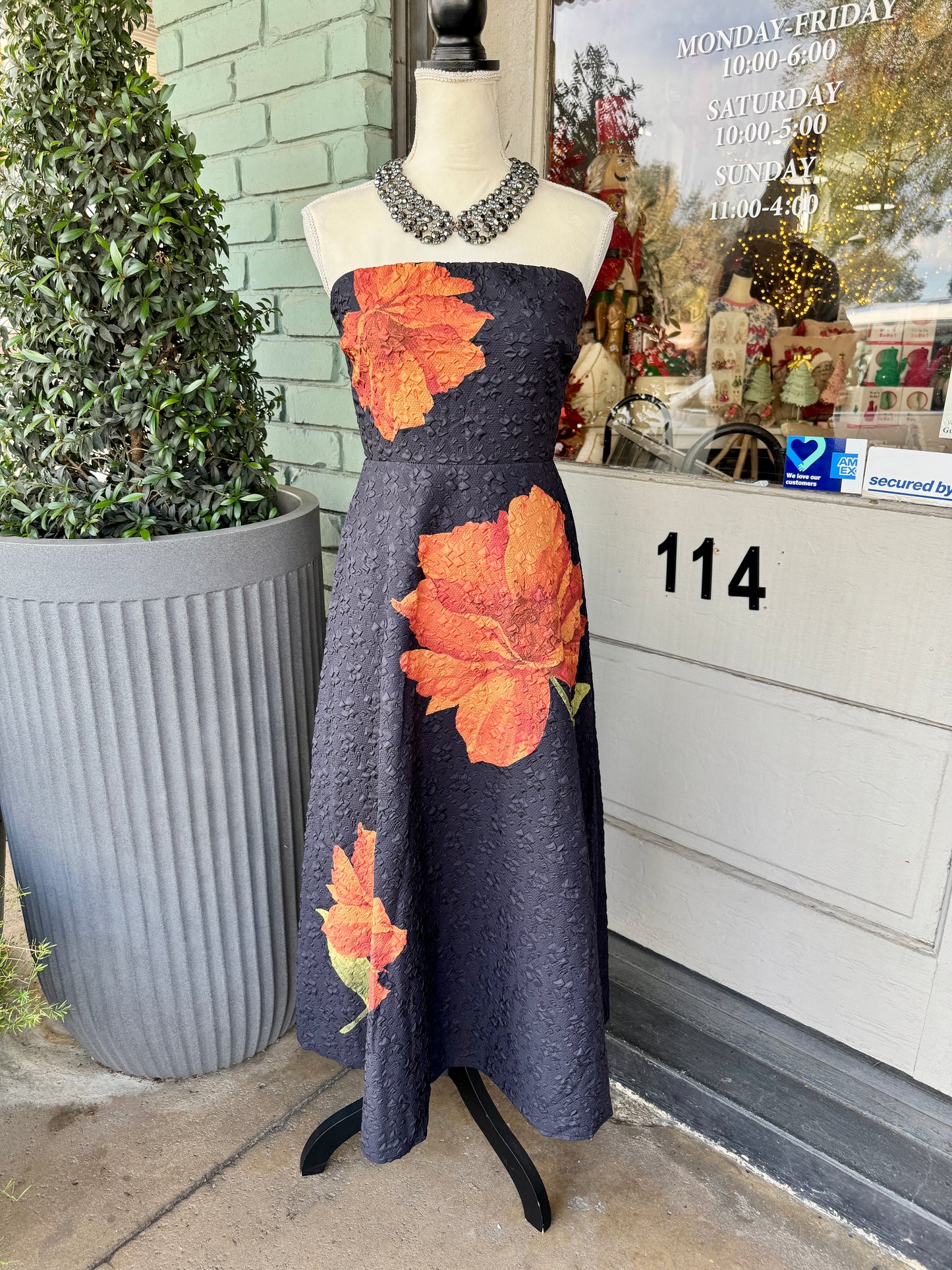 Zoey Strapless Midi