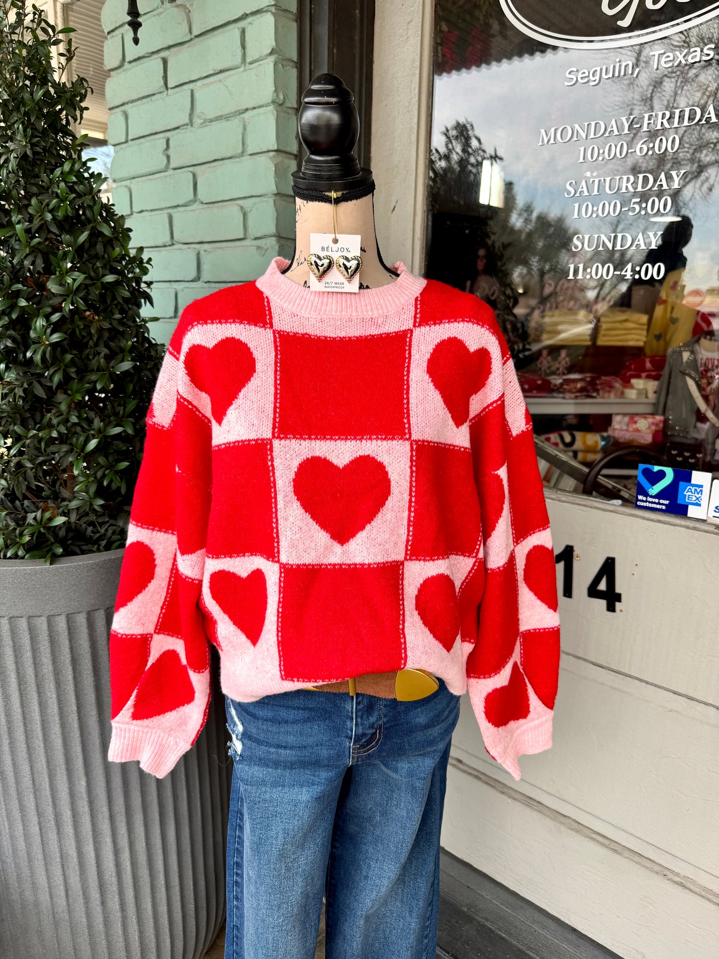 Checkmate Sweater