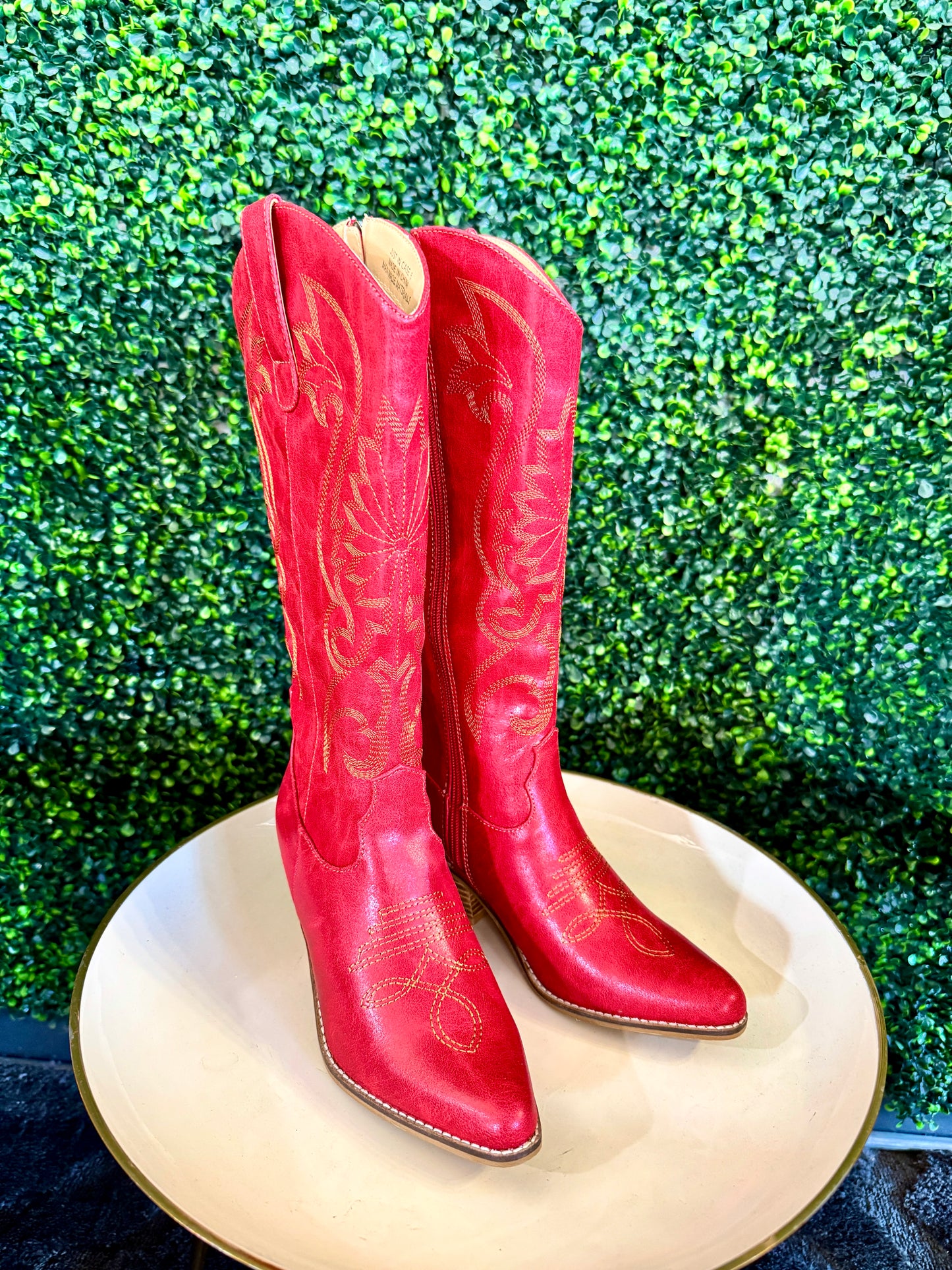 Just In Case Red Boot