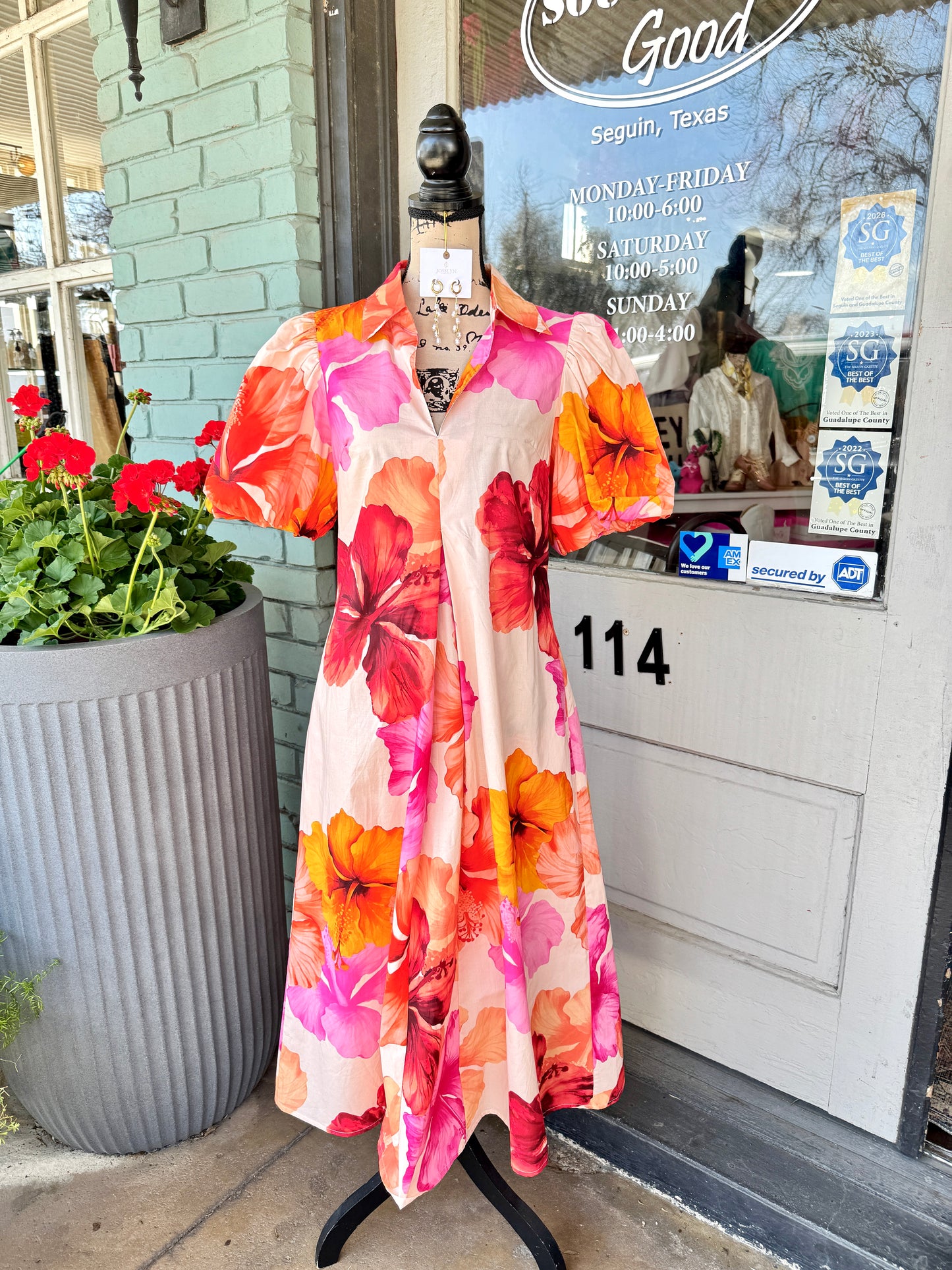 Jalyann Coral Midi