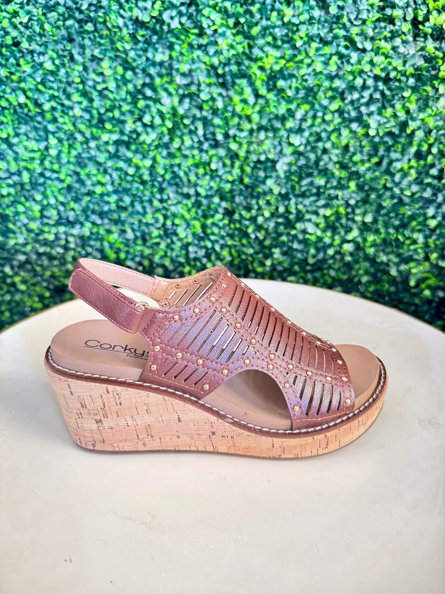 Can We Go Mahogany Wedge