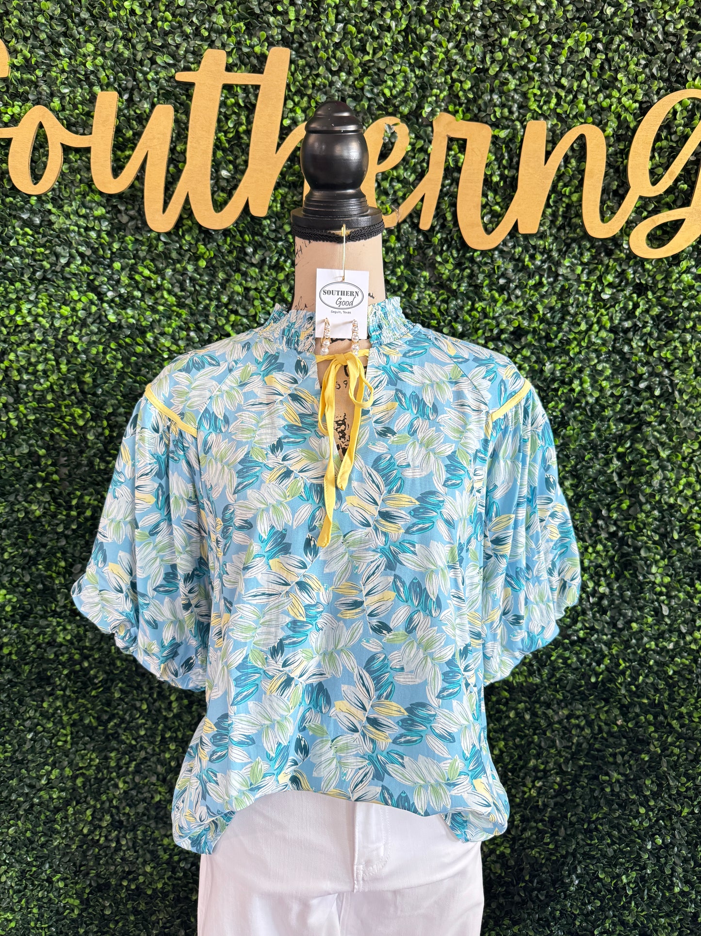 Alma Blue Top