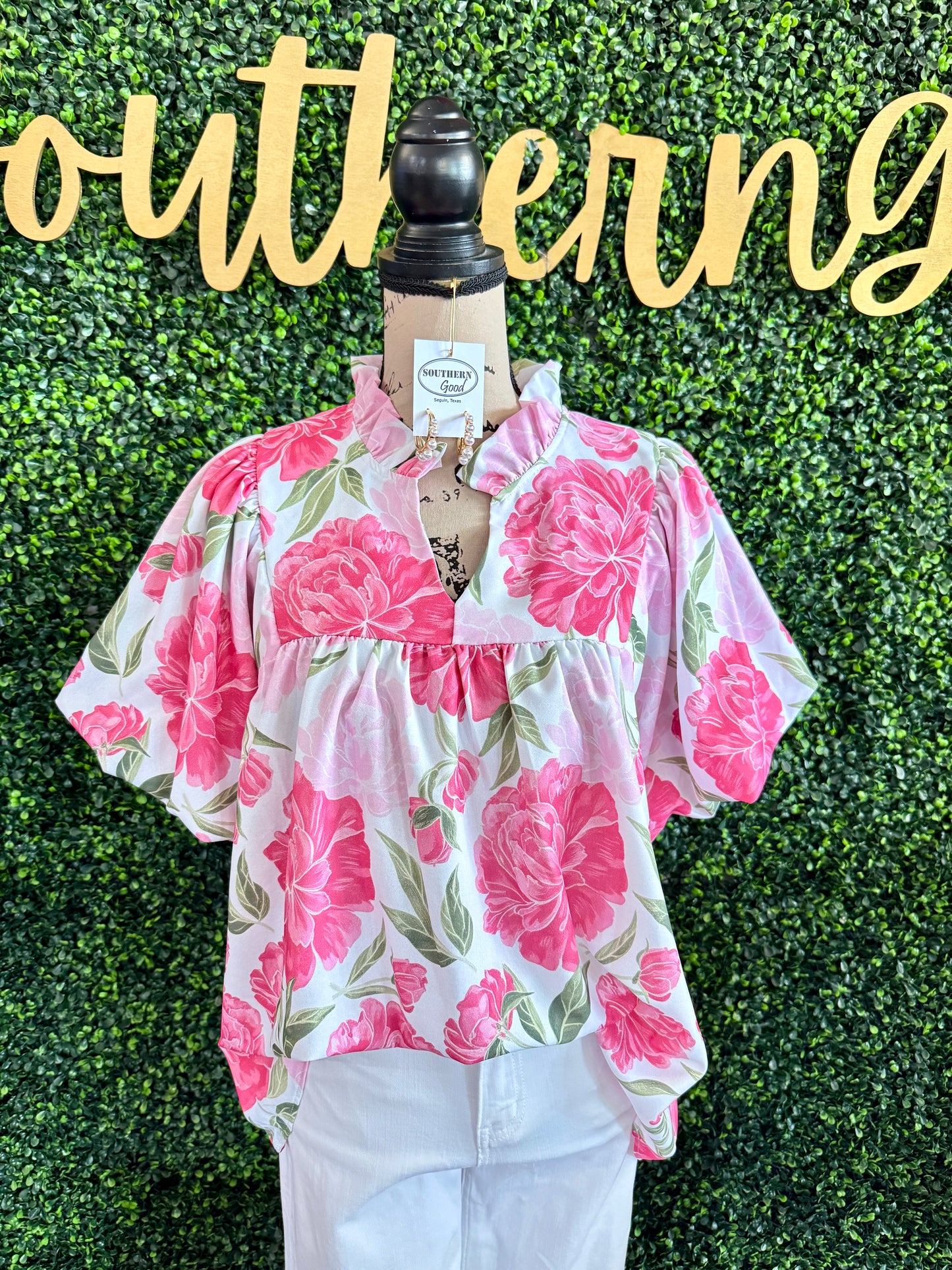 Garden Rose Top