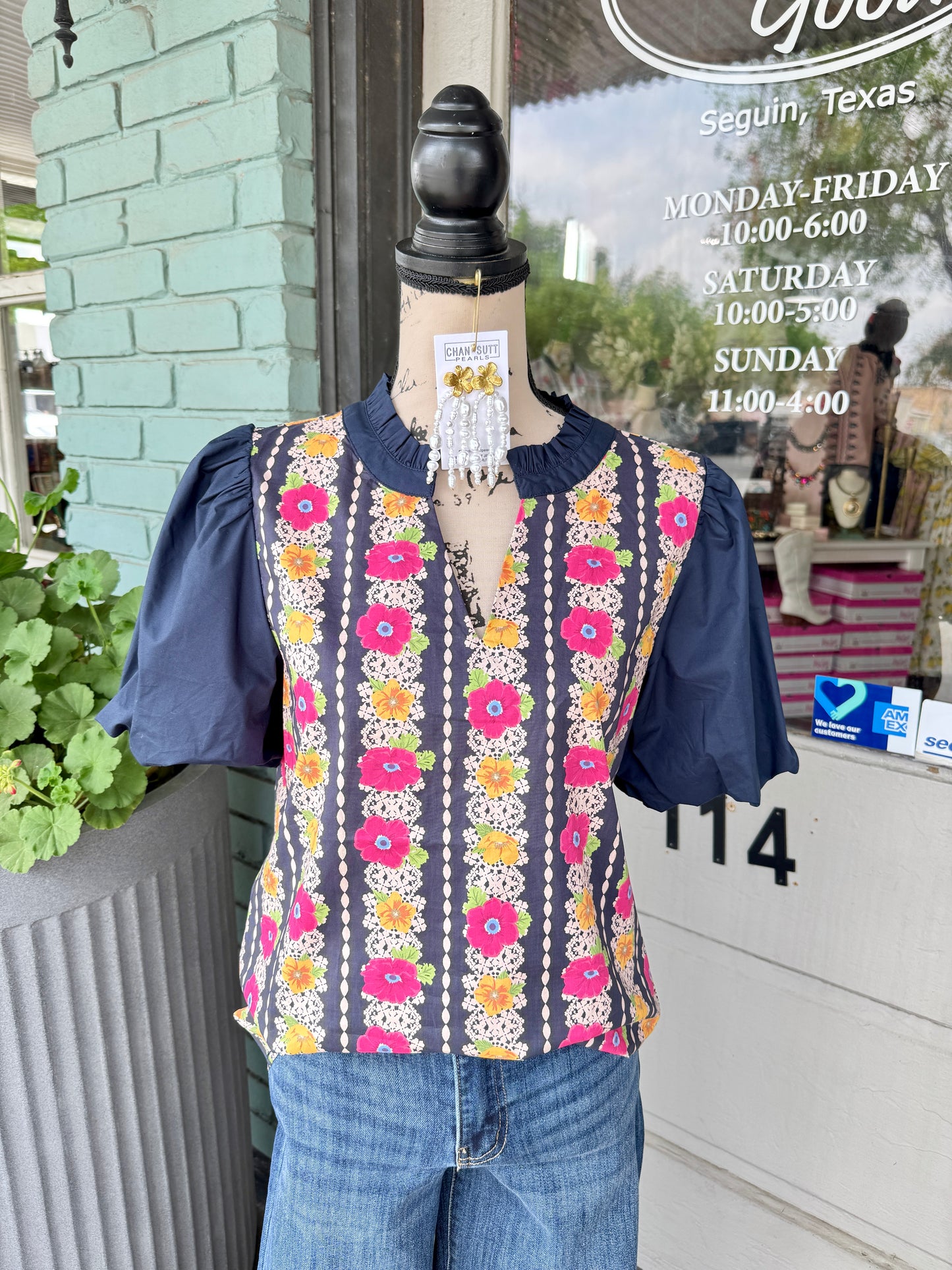 Vivian Floral Top
