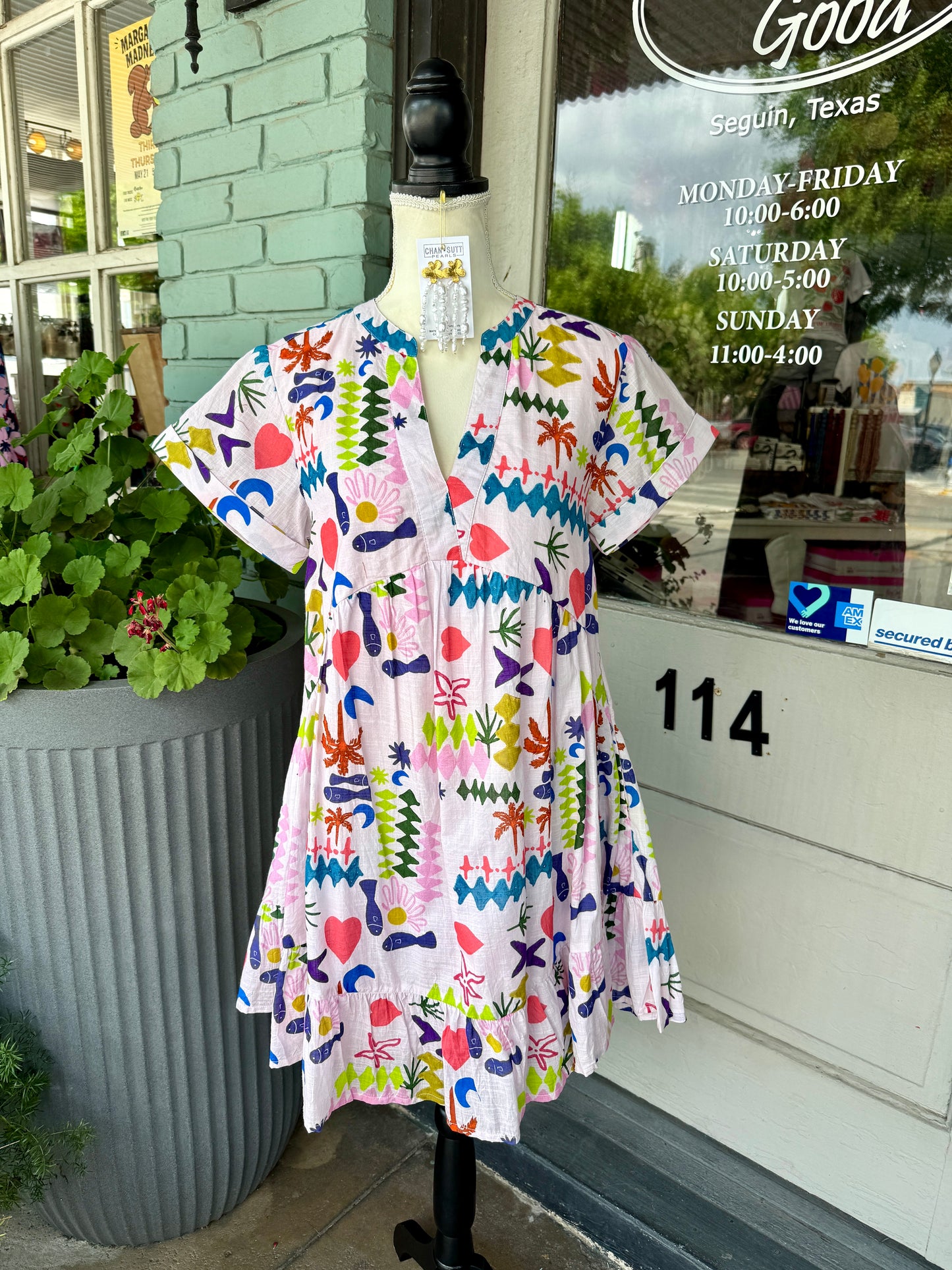 Tropical Punch Dress