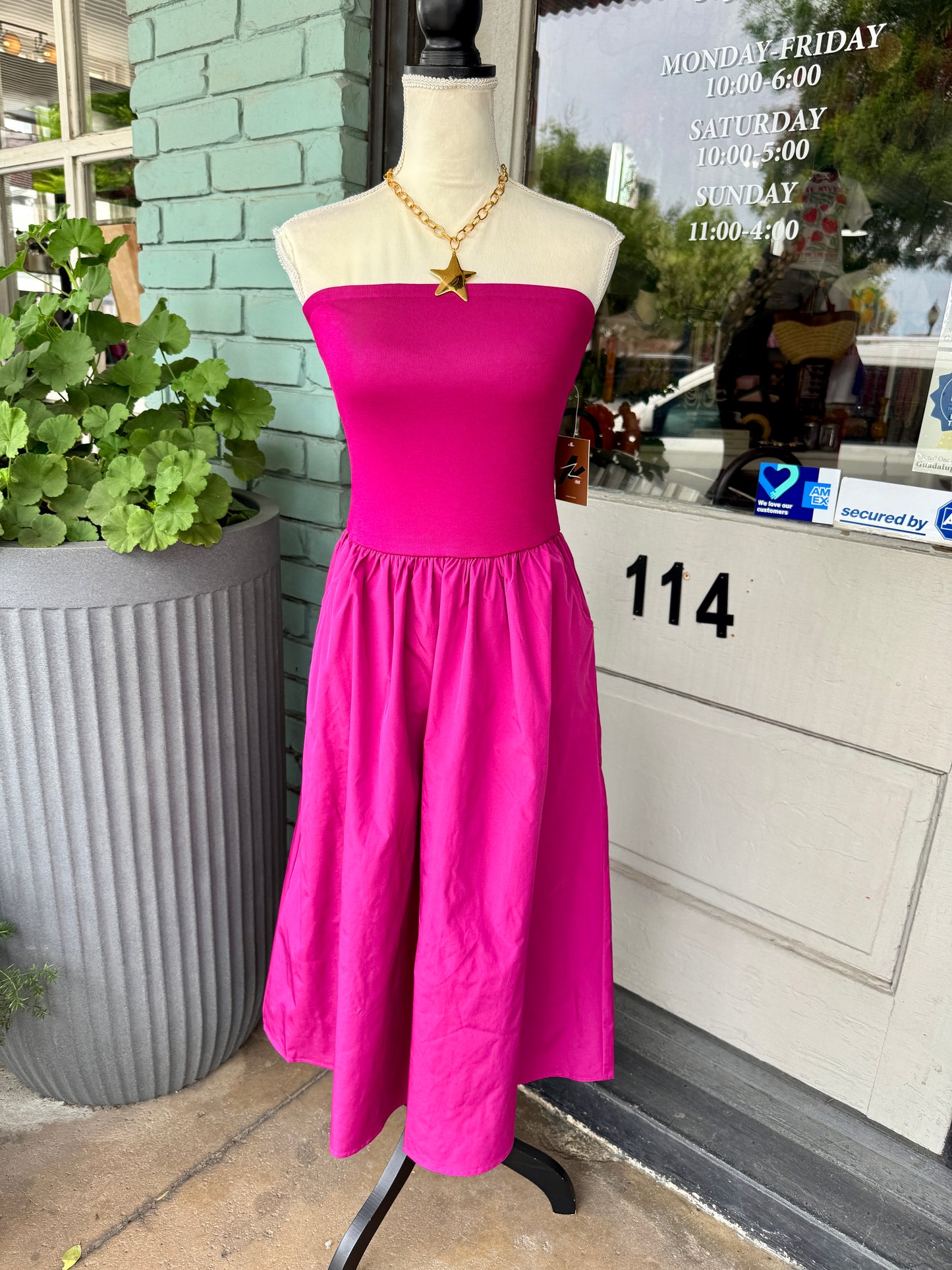 Jasmine Fuschia Maxi