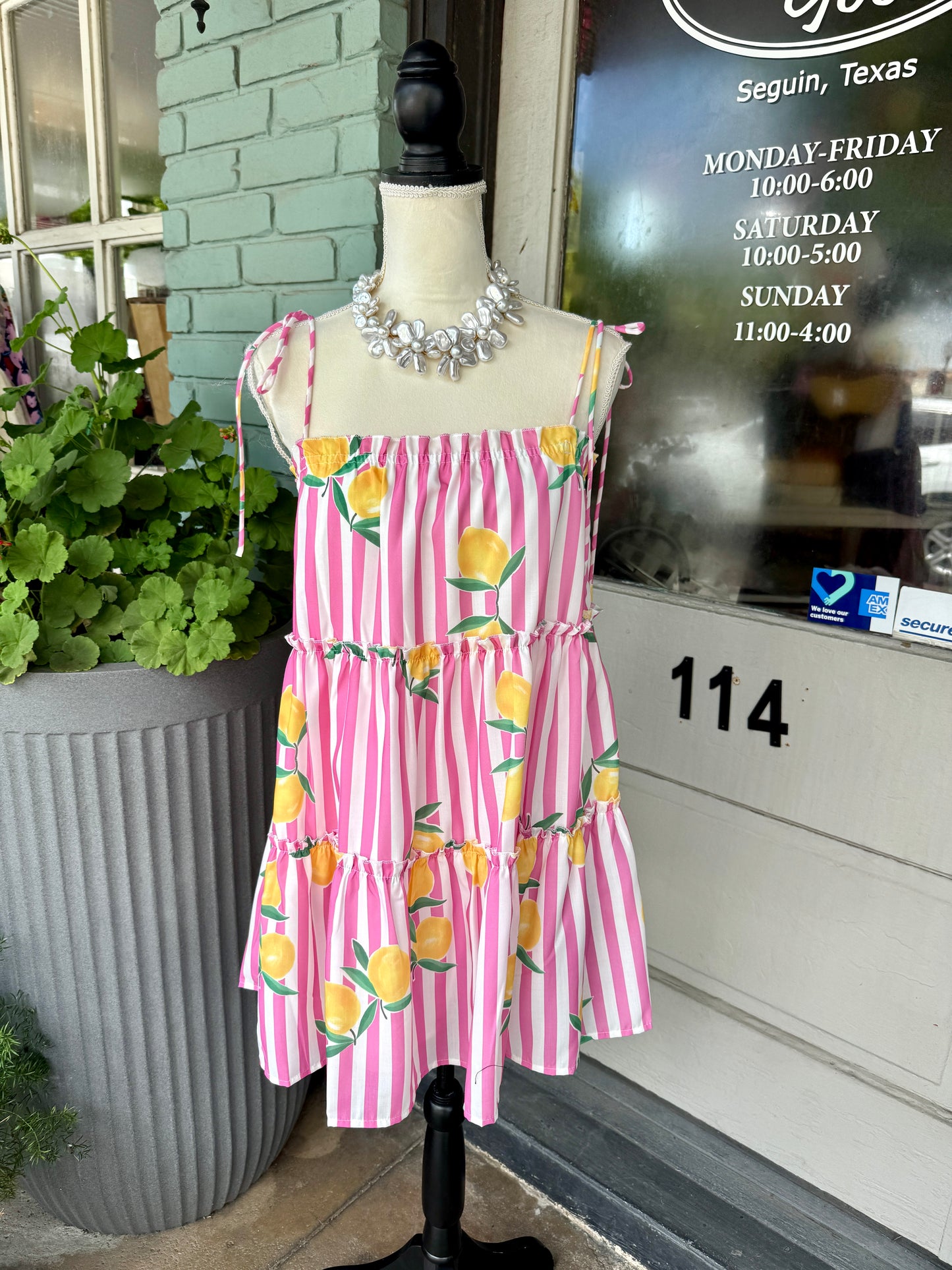 Summertime Fun Pink Dress