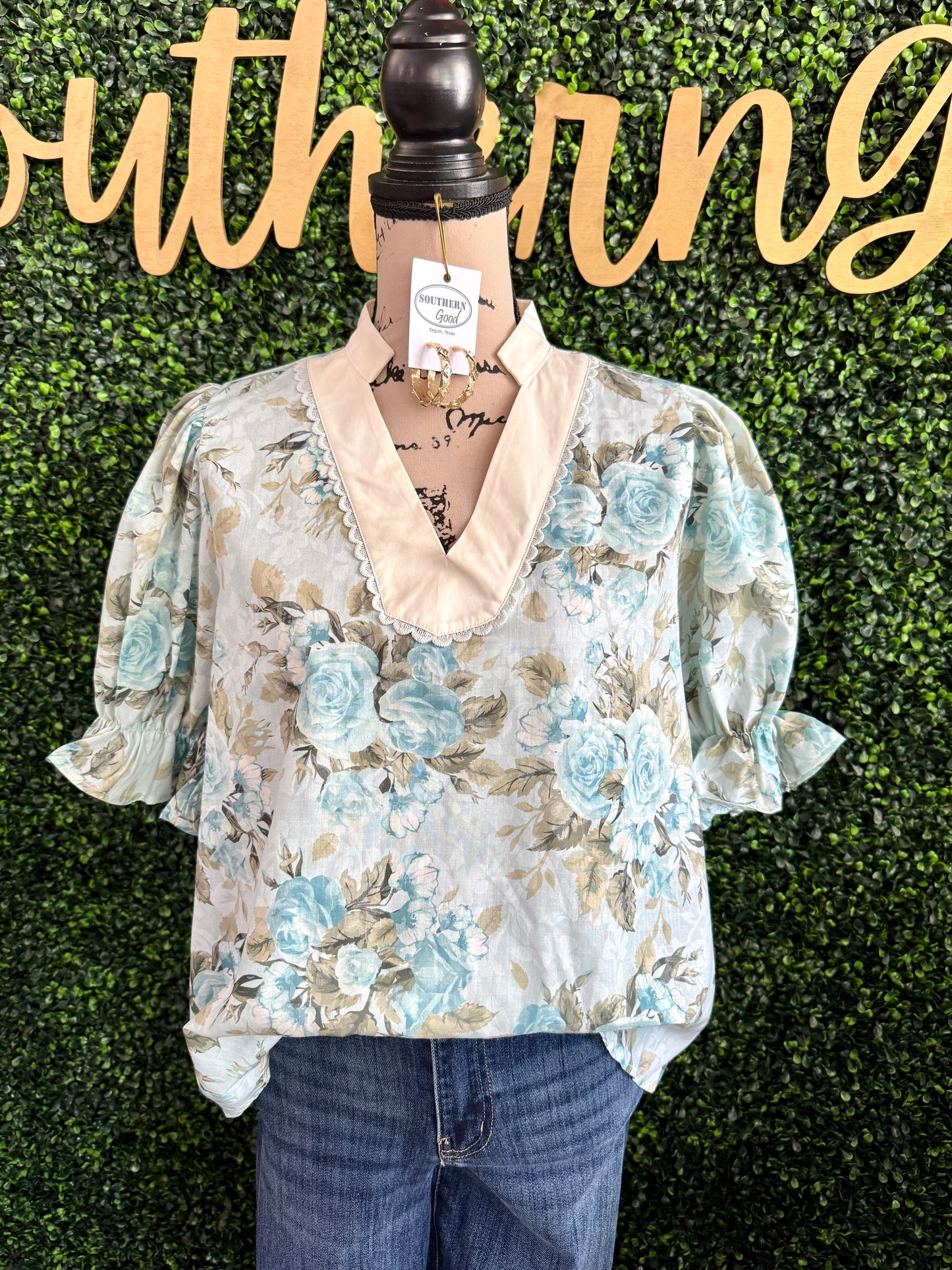 Coretta Rose Top