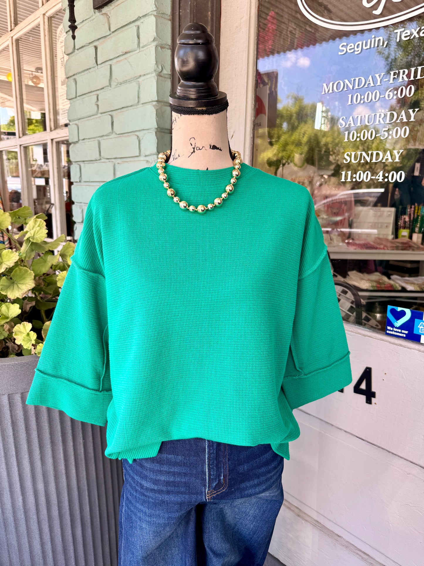 Rynlee Green Top