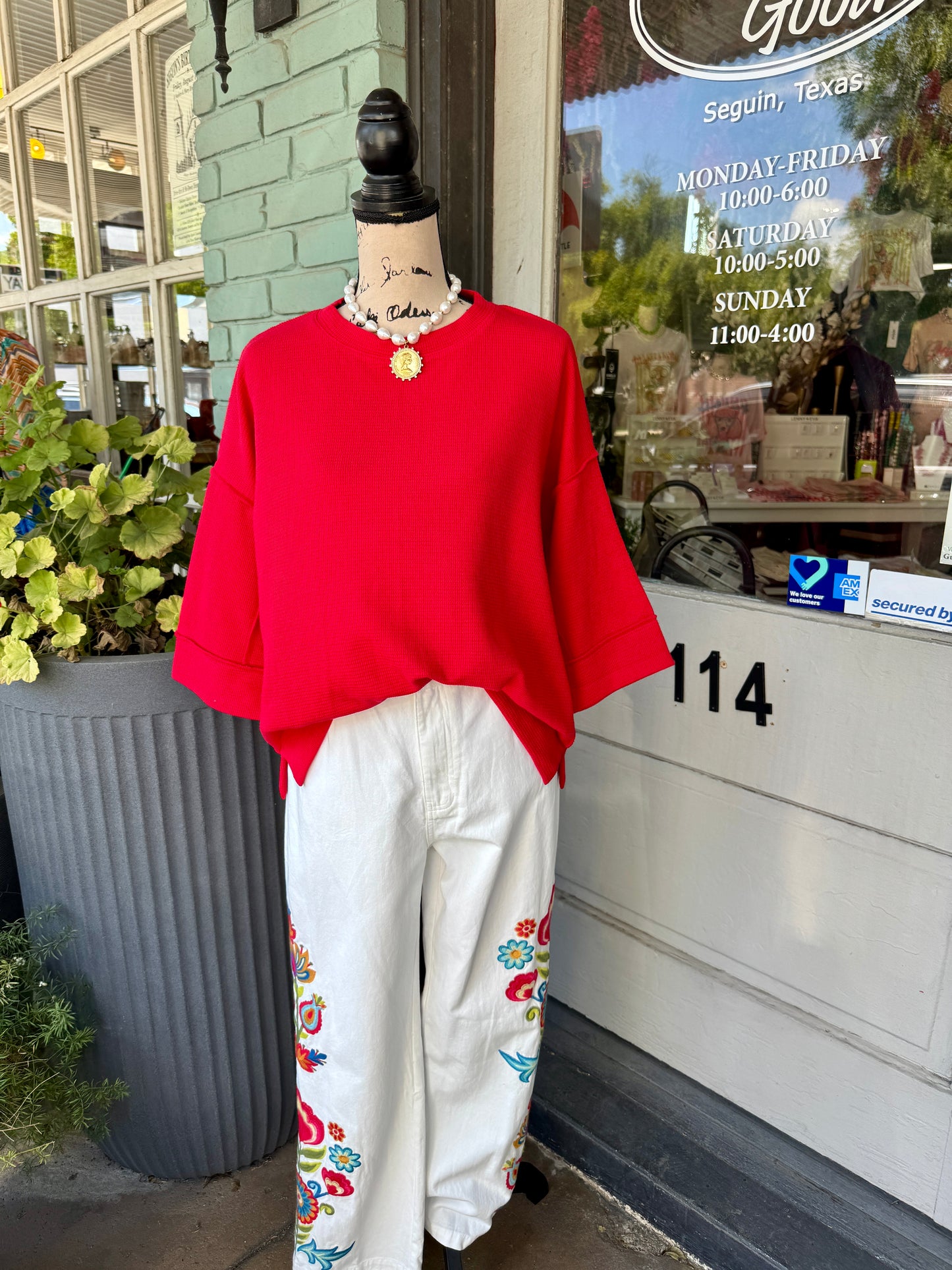 Rynlee Red Top