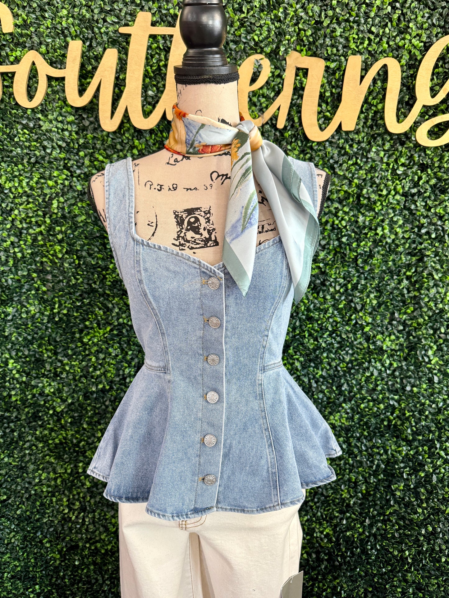 Myla Denim Top