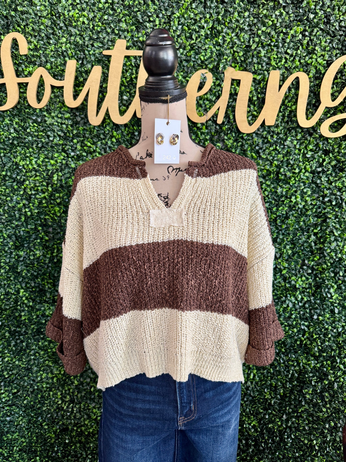 Lindy Brown Sweater