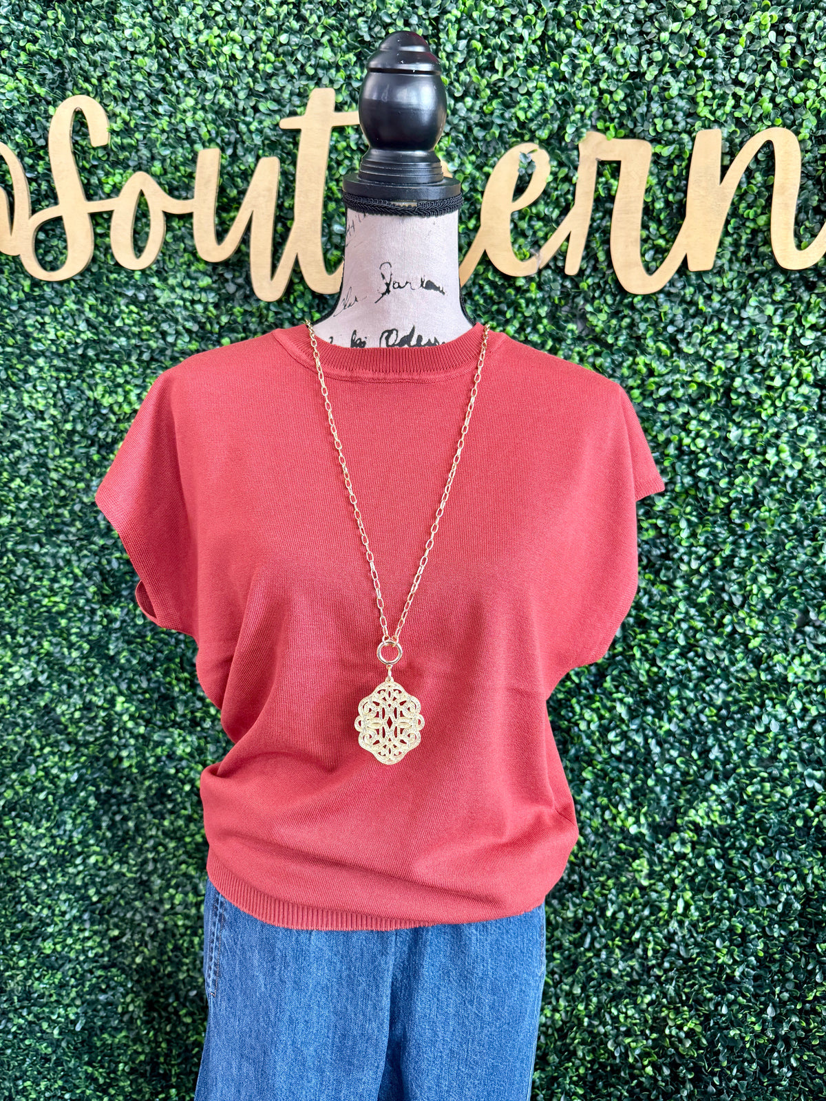 Ashland Rust Sweater