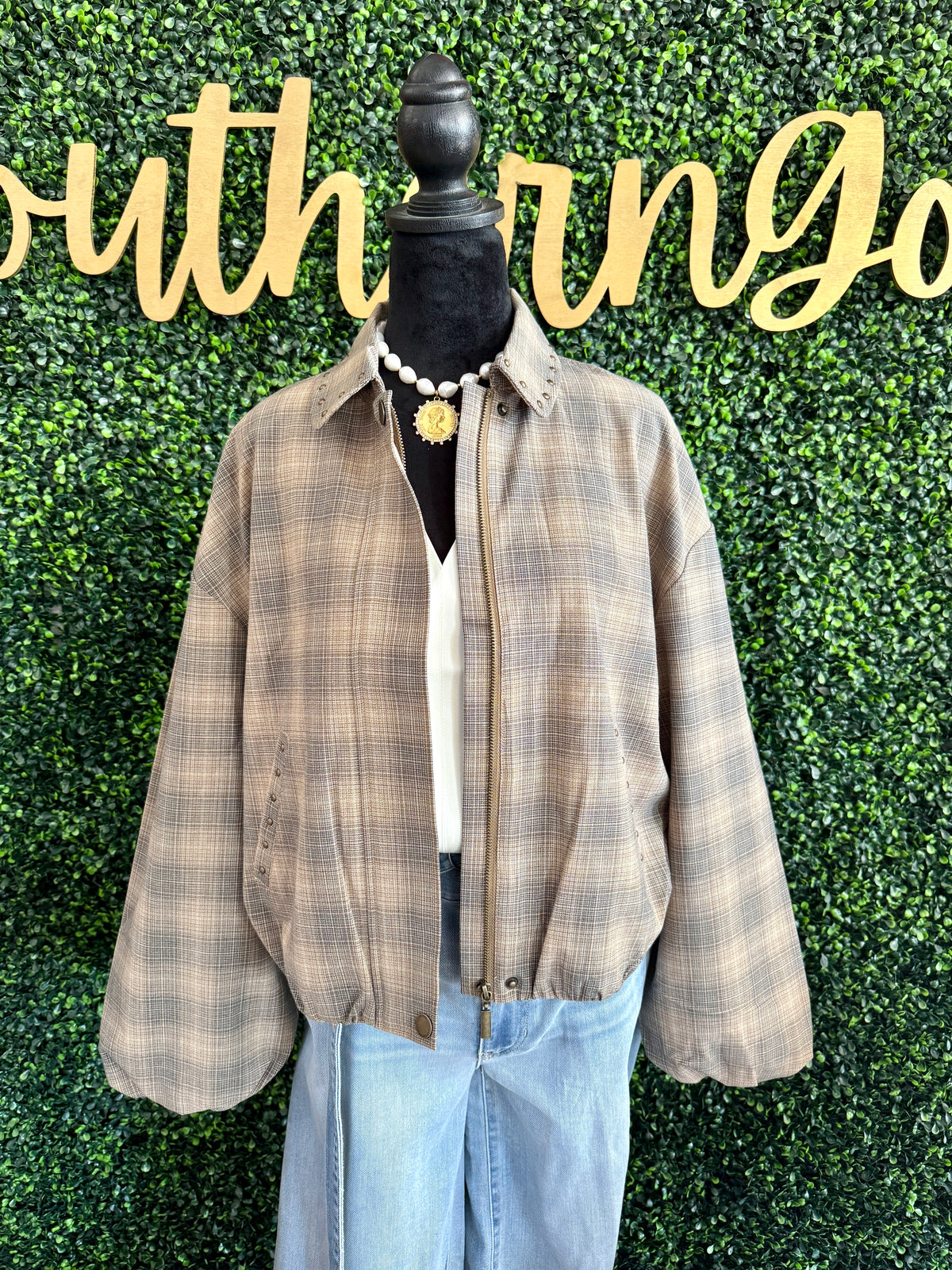 Oak Plaid Jacket