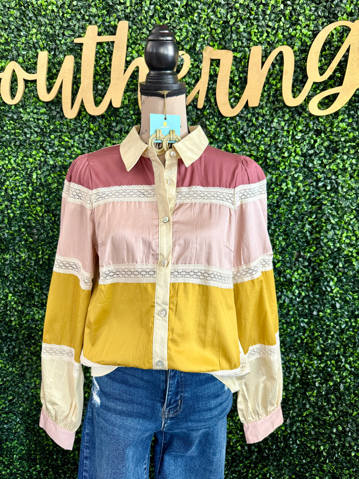 Eloise Color-block Top