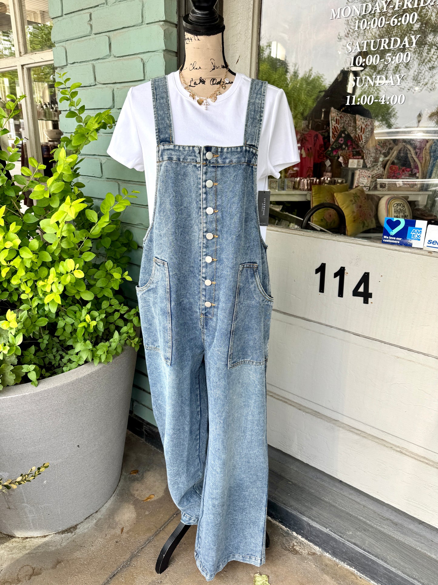 Waverly Denim Overalls
