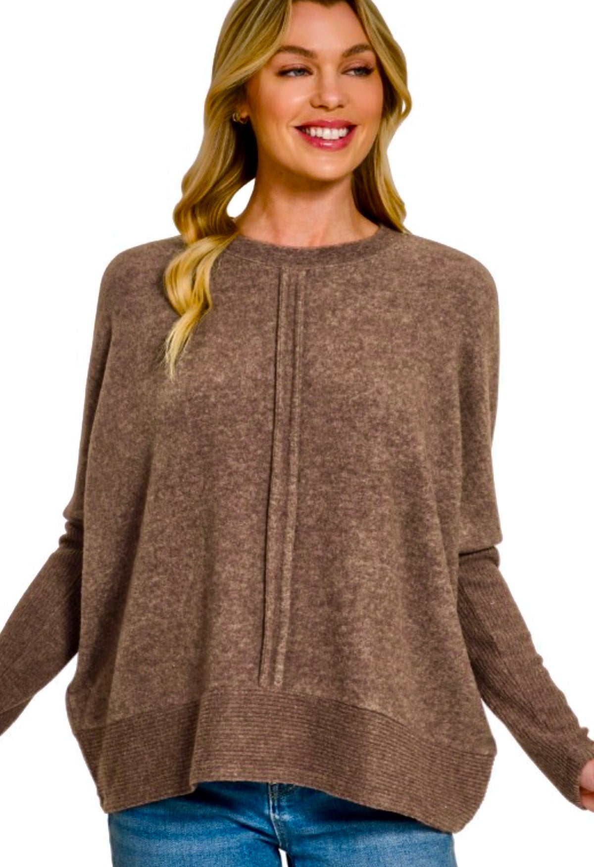 Maura Chocolate Sweater