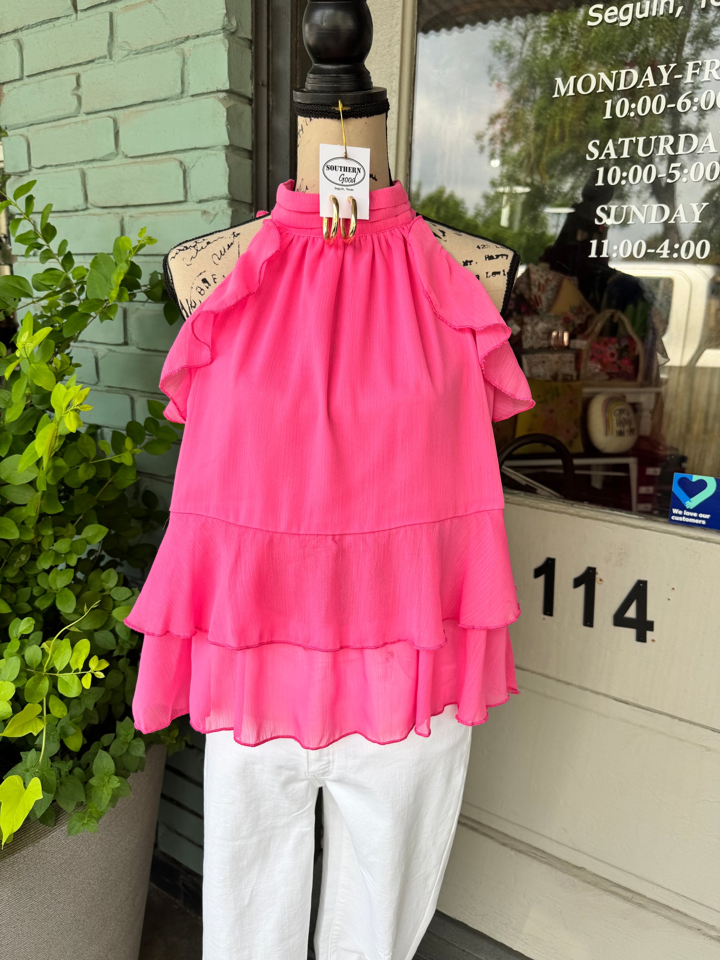 Jasmine Pink Top