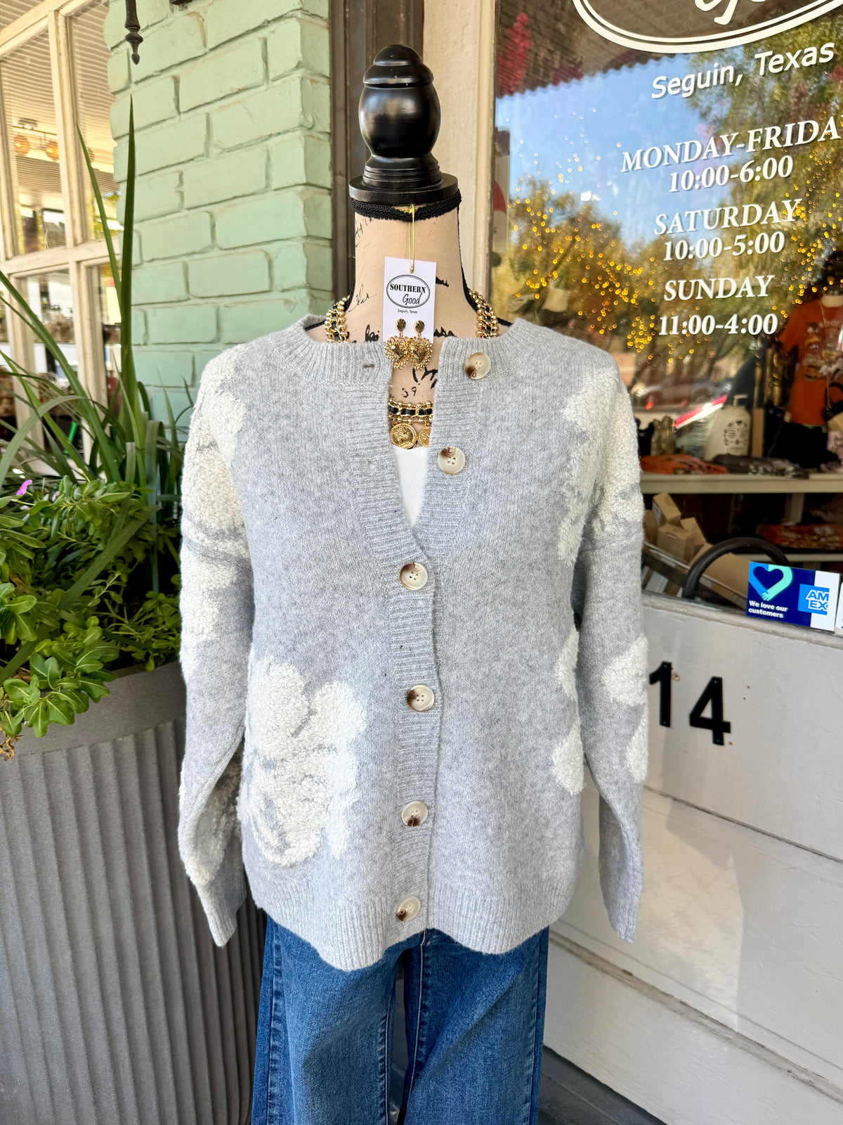 Emi Jacquard Cardi