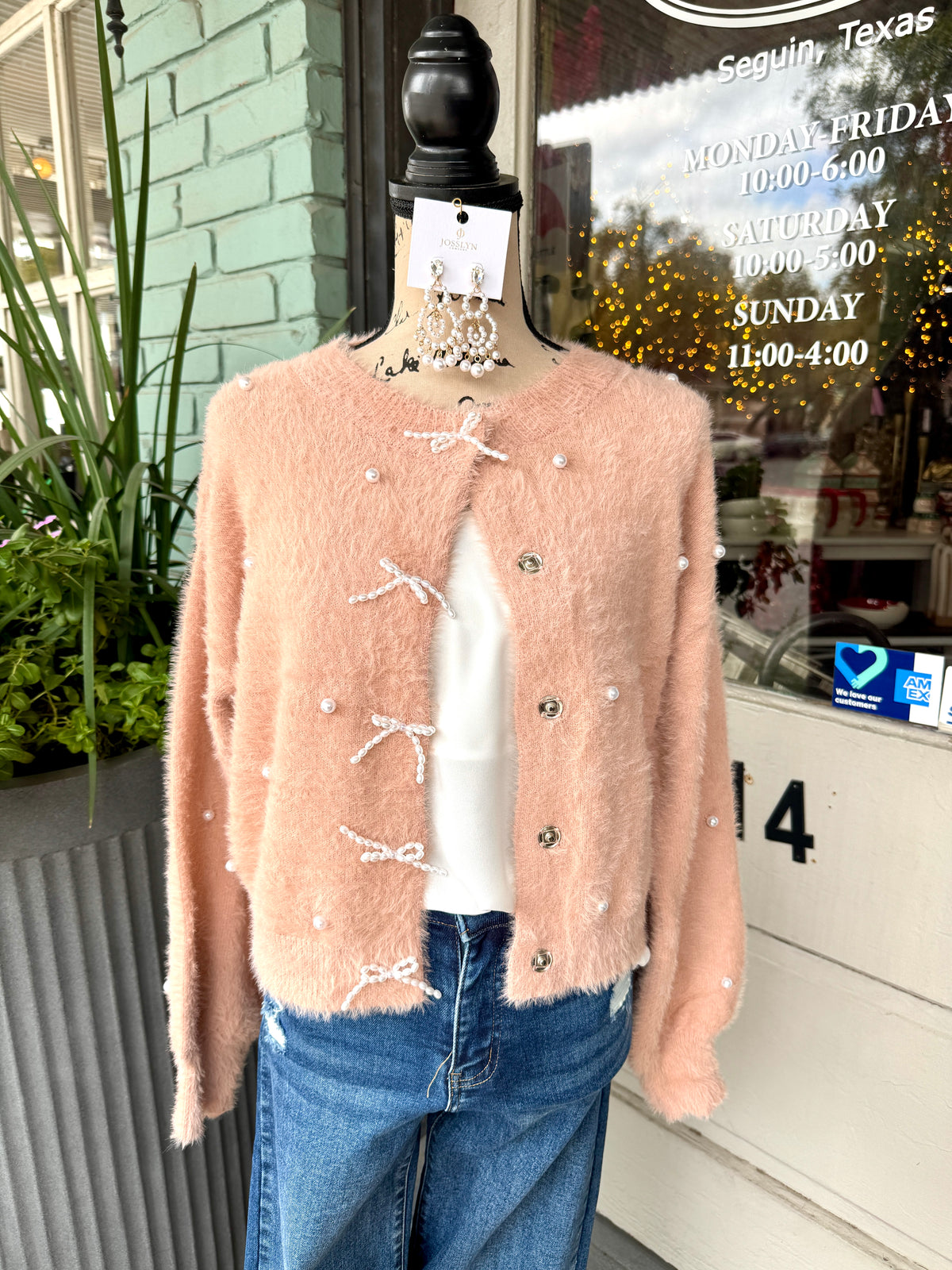 Pretty in Pearls Cardi