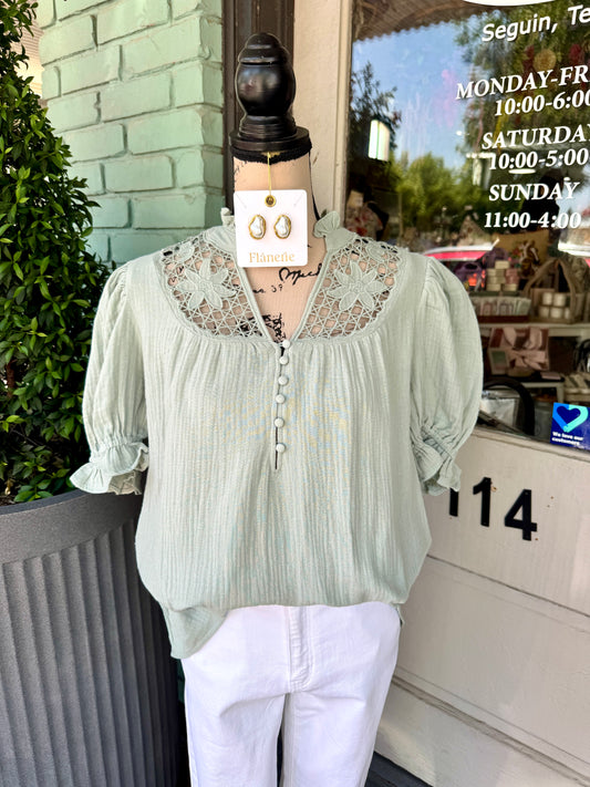 Hattie Sage Top
