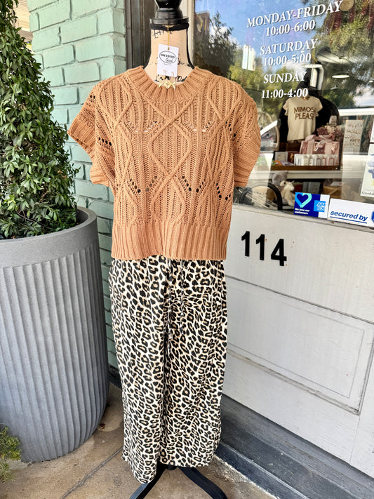 Mia Camel Sweater