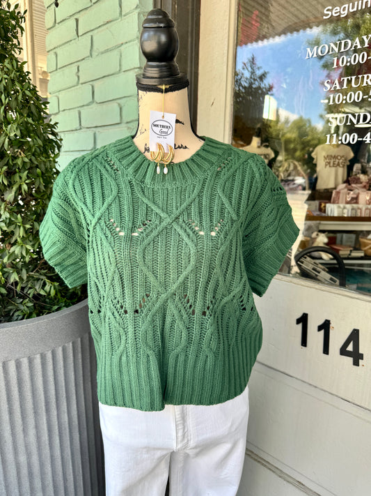 Mia Green Sweater