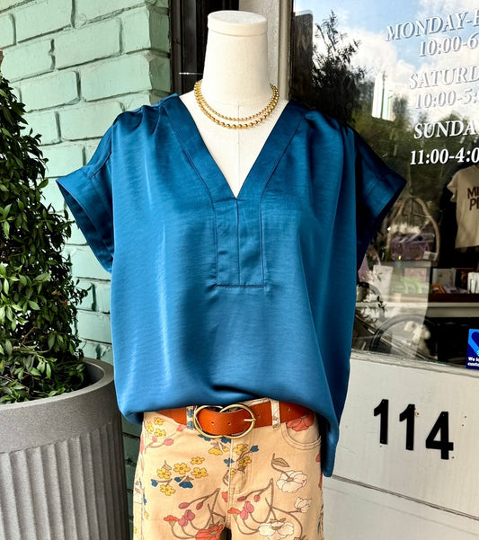 Jayme Blu Top