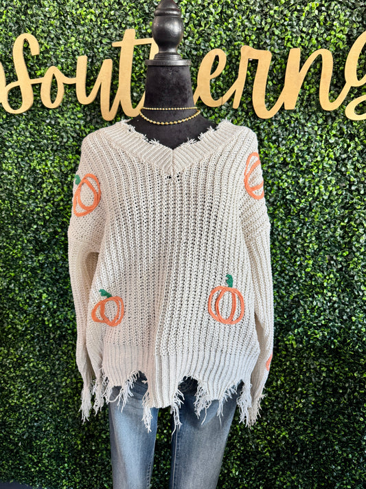 Pumpkin Patch Sweater