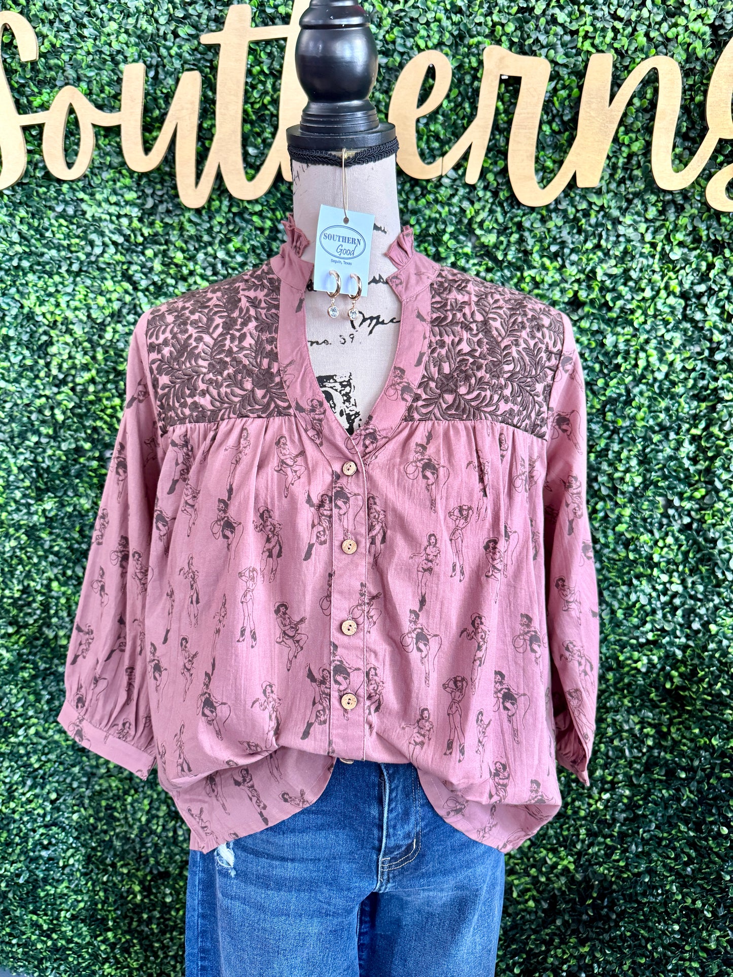 Cowgirl Jane Top