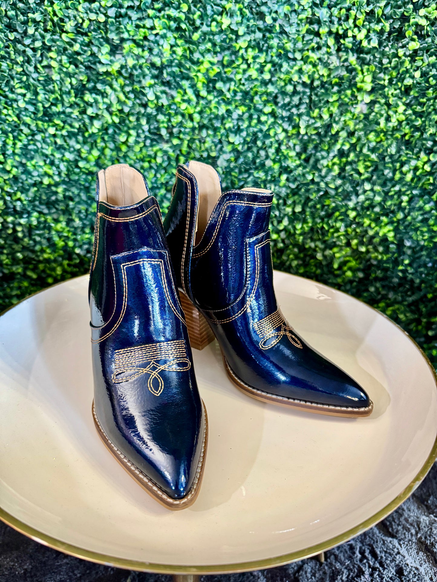 Smoke Show Teal Boot