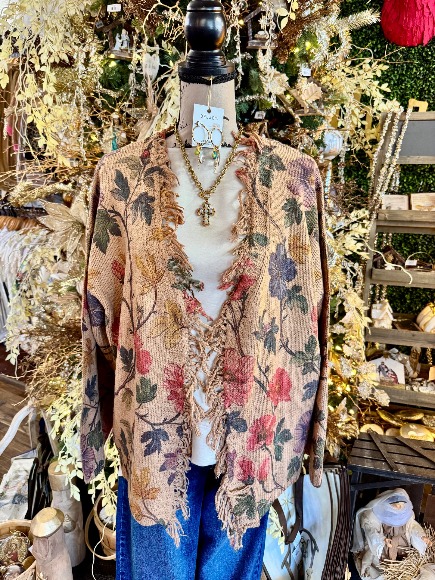 Riley Floral Cardigan