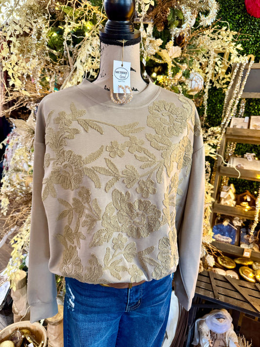 Dani Embroidered Sweatshirt
