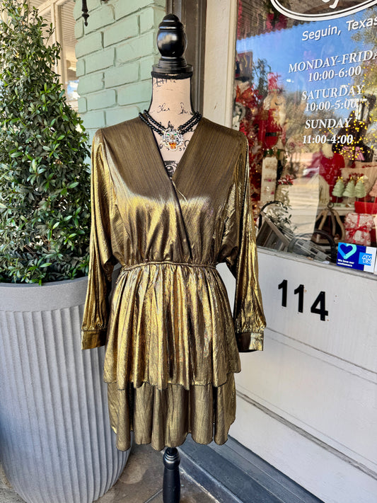 Robin Gold Dress