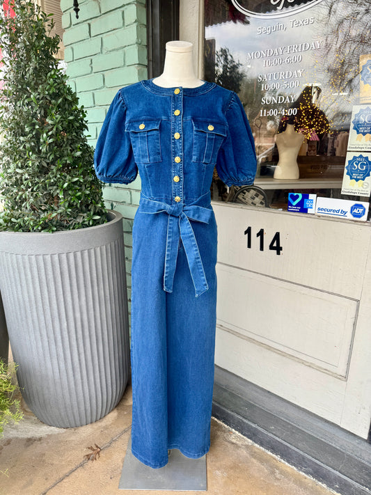 Carter Denim Jumpsuit