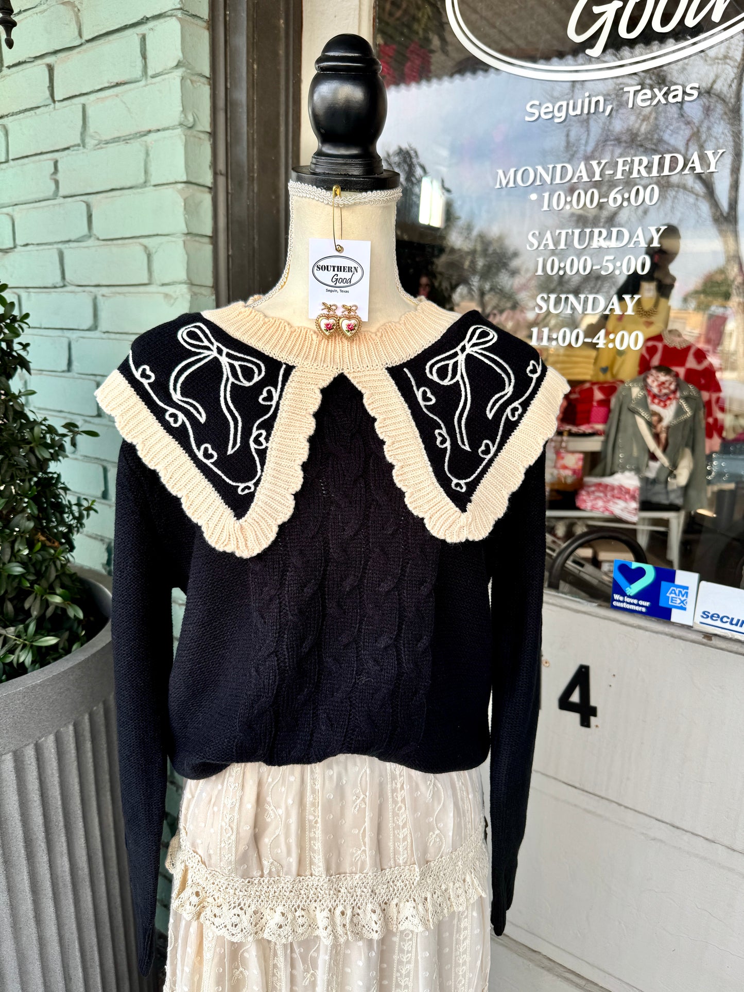 Carrie Bow Sweater