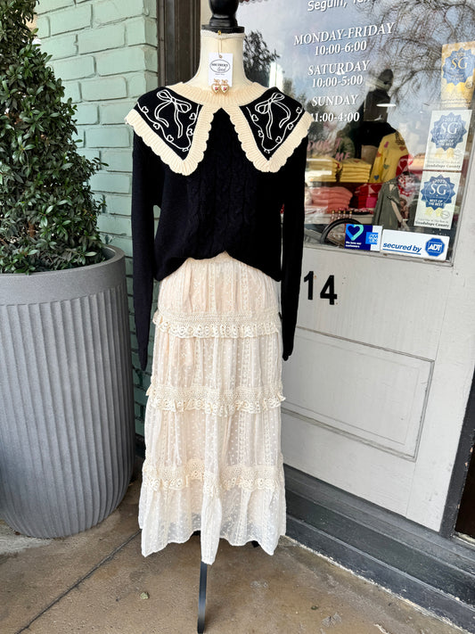 Kaylee Lace Maxi Skirt