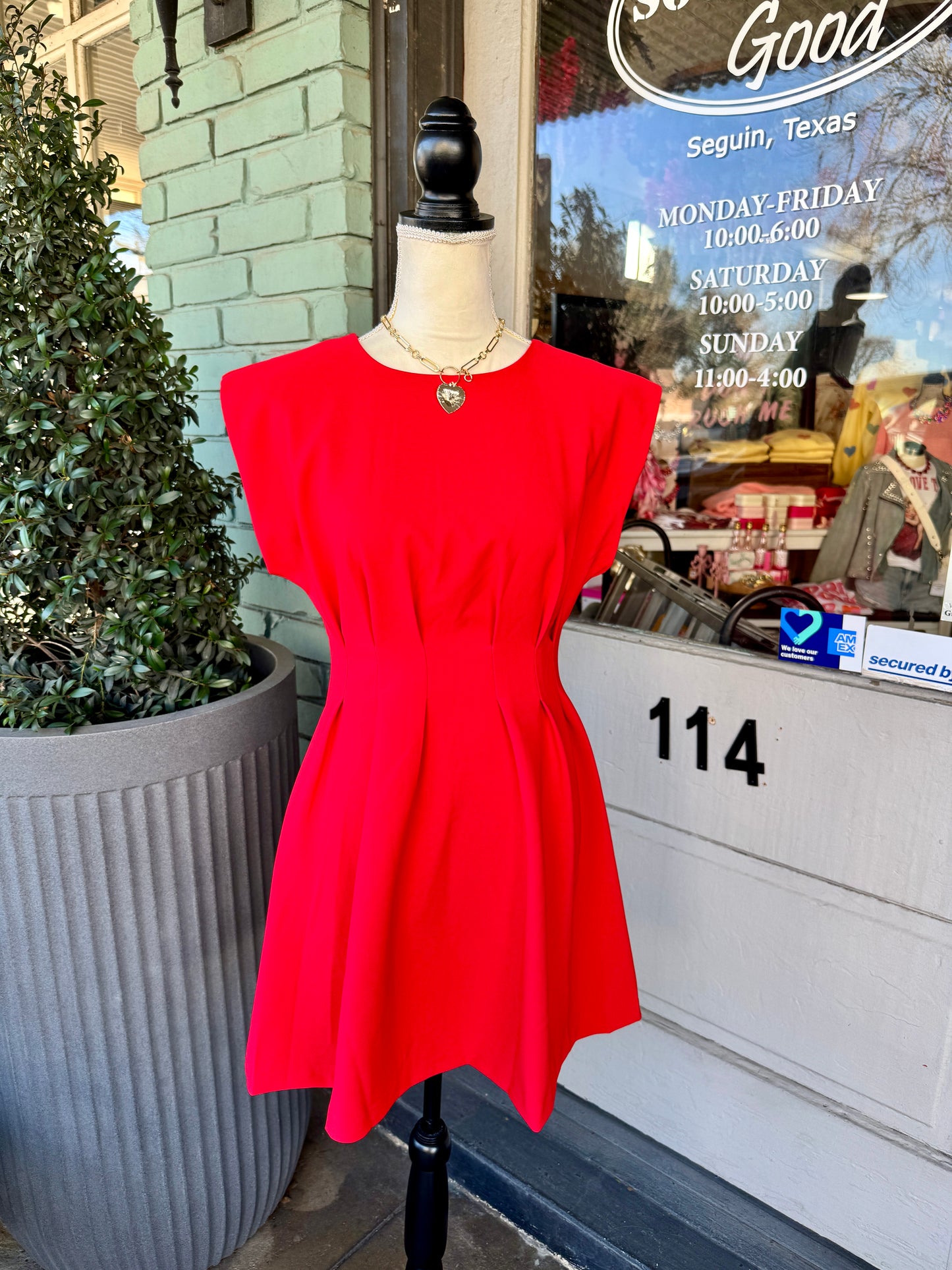 Rylee Red Dress