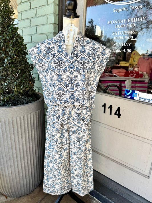 Ivy Jane Toile Barrel Pants