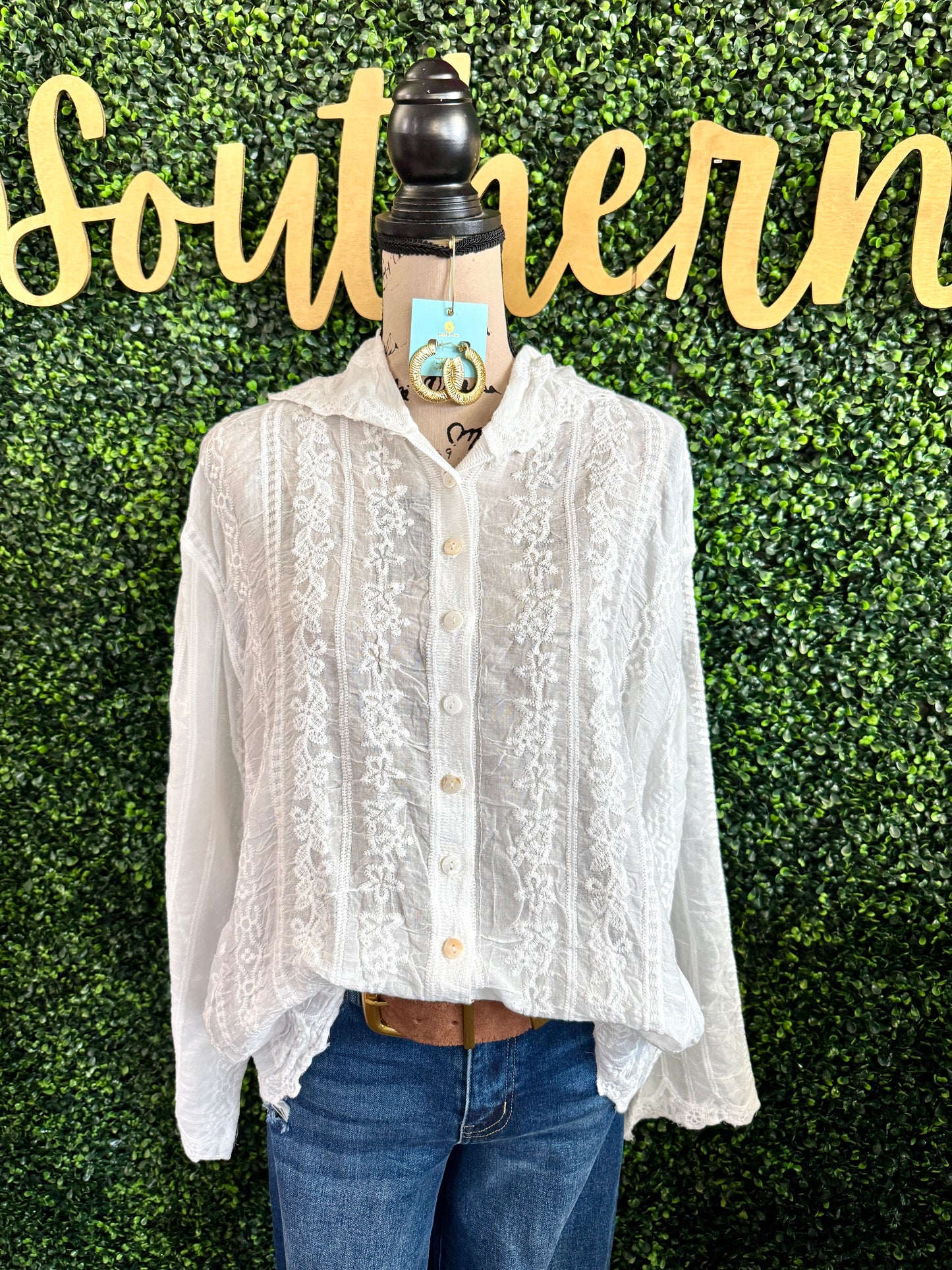 Lunelle Lace Hoodie (One Size)