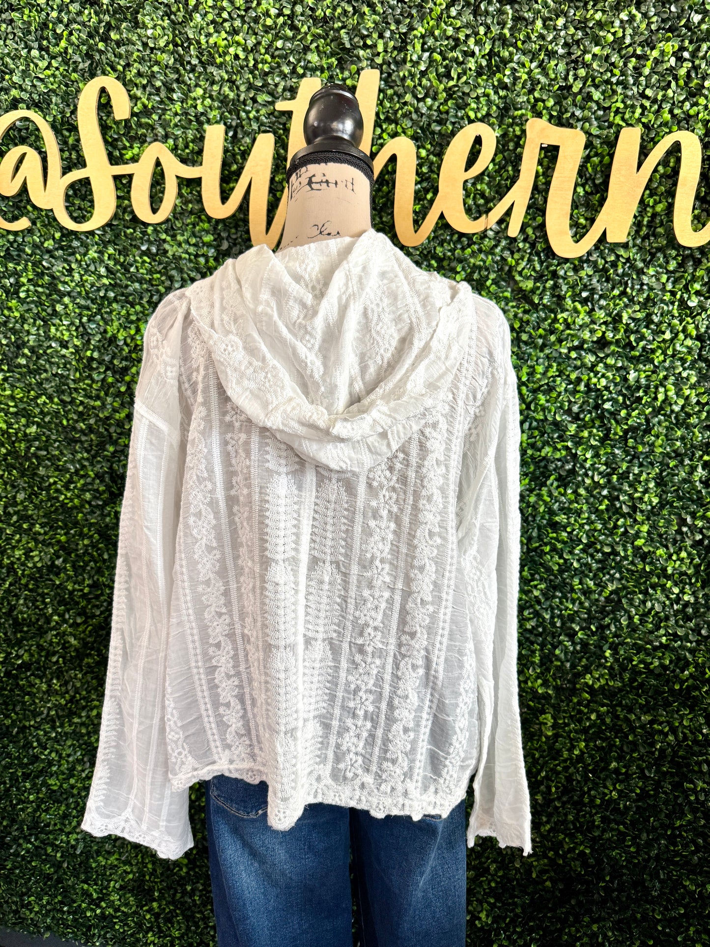 Lunelle Lace Hoodie (One Size)