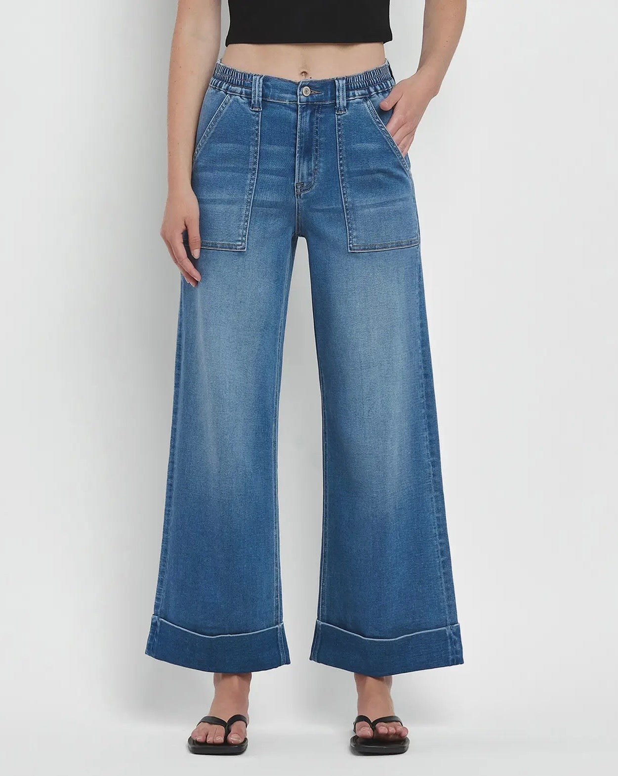 Kris High Rise Baggy Jean