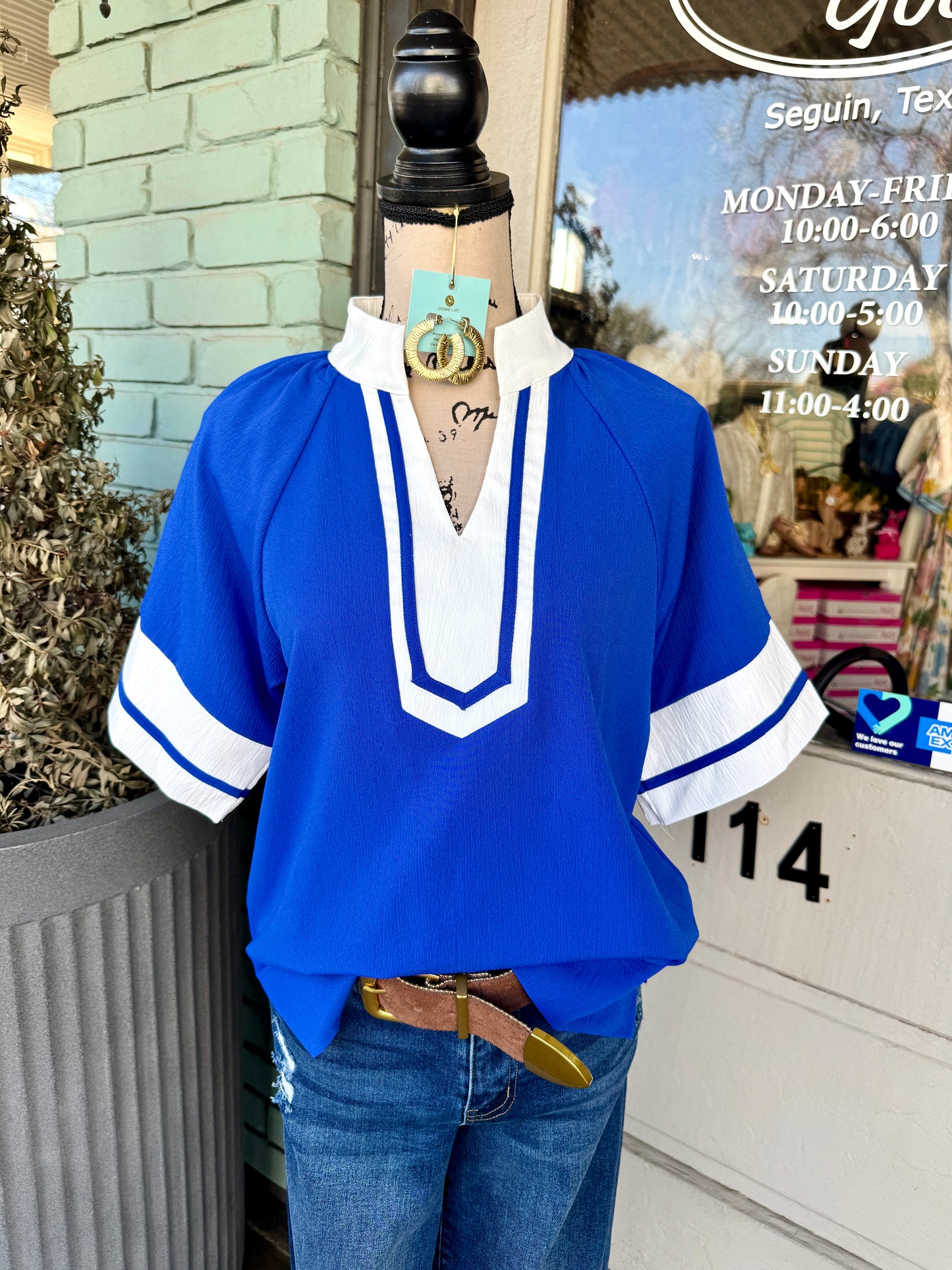 Etta Royal Top