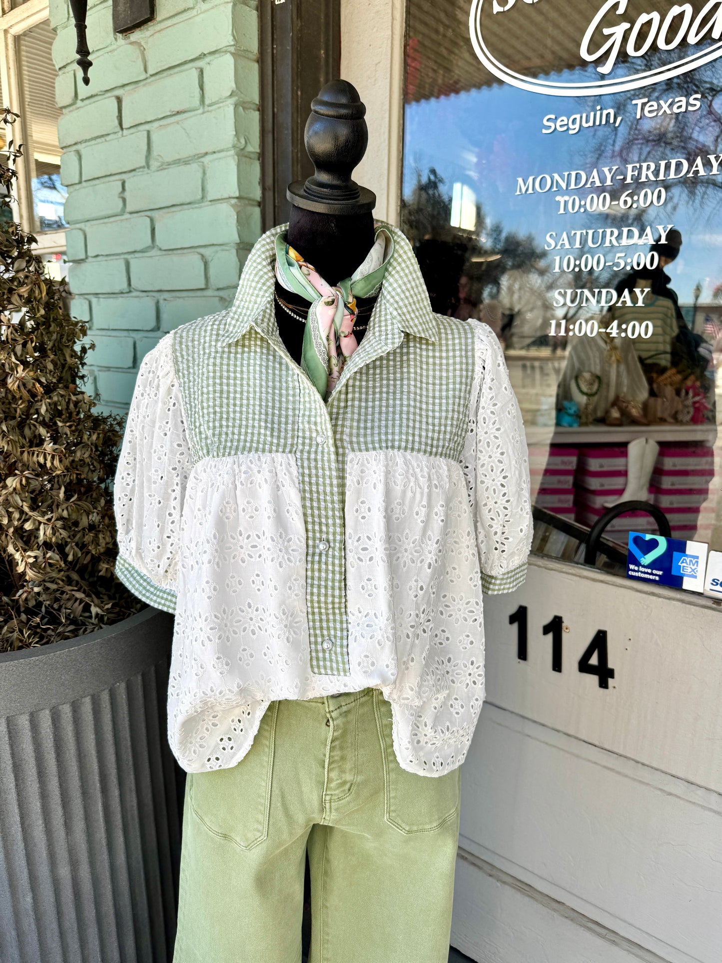 Summer Sage Top